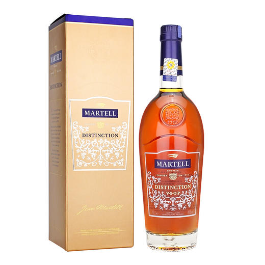 马爹利（Martell） 鼎盛 干邑 白兰地 40° 700ml（新老包装随机发货）++元气森林6瓶（口味随机） 商品图4