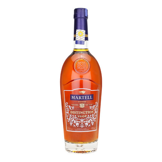 马爹利（Martell） 鼎盛 干邑 白兰地 40° 700ml（新老包装随机发货）++元气森林6瓶（口味随机） 商品图1