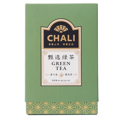 CHALI茶里 | 甄选绿茶 毛峰毛尖绿茶 嫩叶原叶 餐后茶 30包 推荐 商品图4