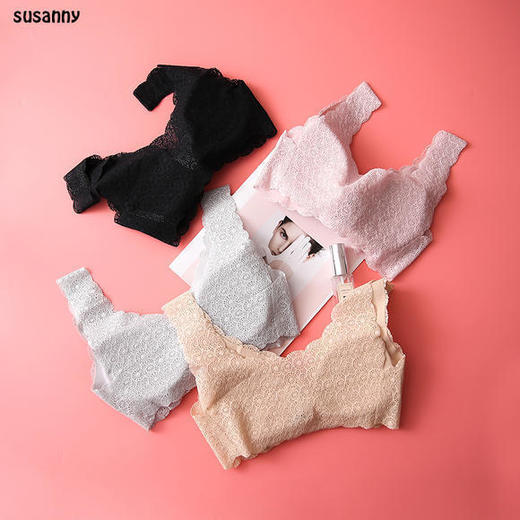 蕾丝文胸 商品图3