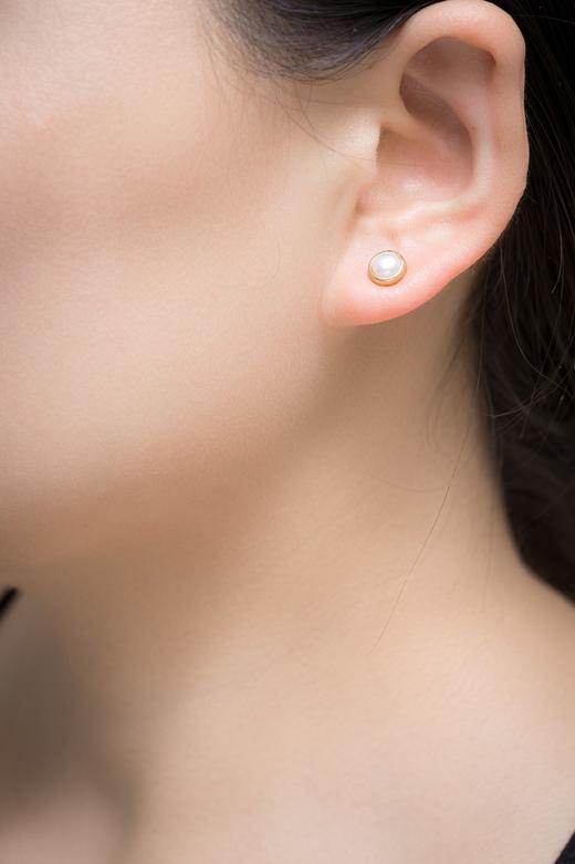 三生石•“缘”珍珠两用耳饰 商品图6