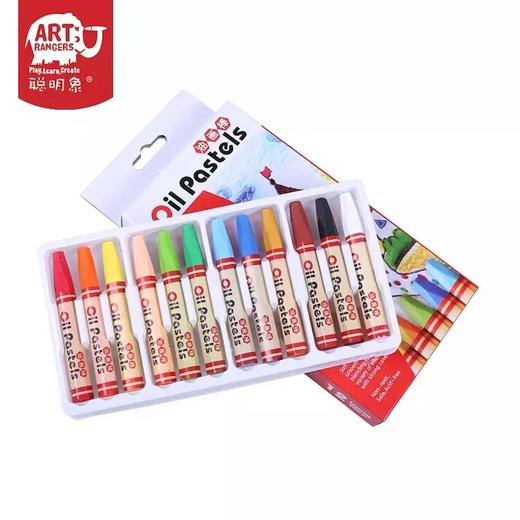 聪明象儿童美术颜料油画棒 商品图3