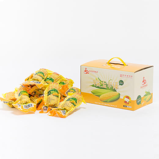 真正老陆稿荐甜糯玉米棒真空熟食礼盒200g*15一整箱早餐即食中华老字号 商品图2