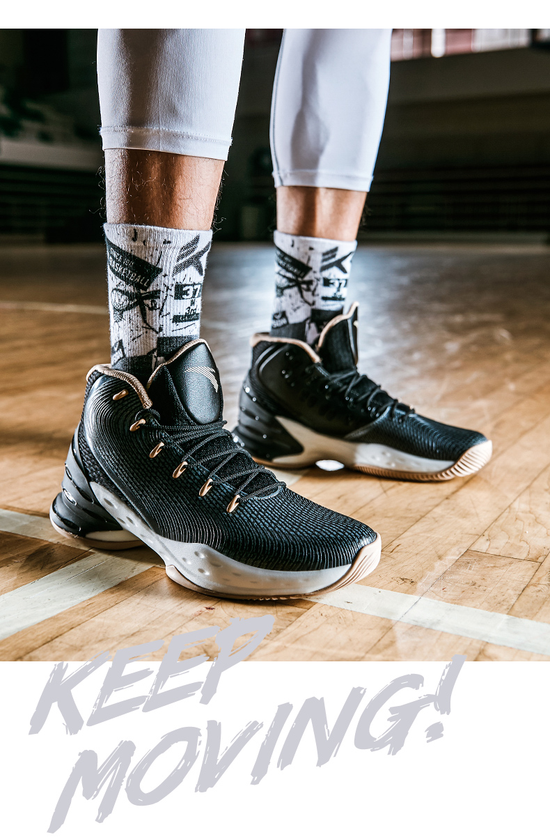 安踏男士篮球鞋男鞋要疯汤普森战靴运动鞋男球鞋11841301