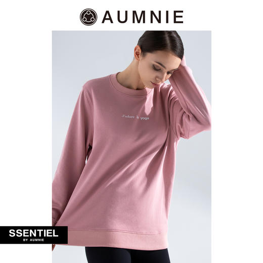 法式瑜伽卫衣   秋冬运动休闲罩衫 商品图1