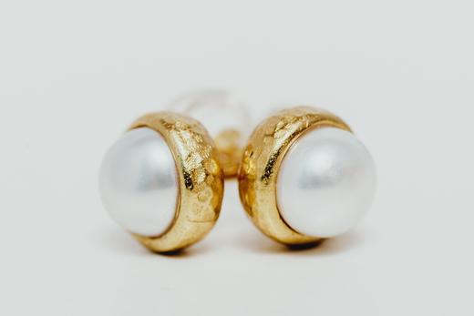 三生石•“缘”珍珠两用耳饰 商品图4