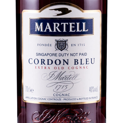 马爹利（Martell）蓝带干邑白兰地 40度 700ml/瓶 商品图3