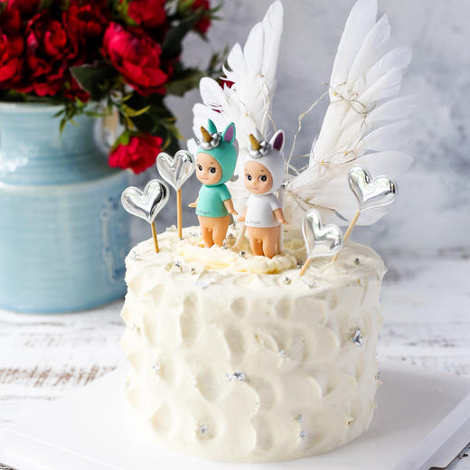 " sonyangel 天使之翼 “ 奶油水果蛋糕 0622 8寸（8~10个人享用）12:00-13:00请提前5个小时预定 商品图0