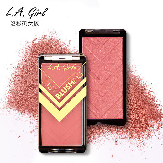 LA girl/洛杉矶女孩 JUST BLUSHING POWDER 单色腮红 商品图0