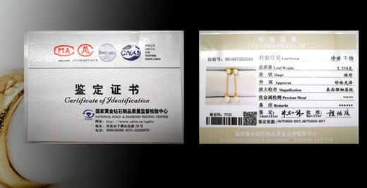 三生石•“缘”珍珠两用耳饰 商品图9