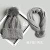 【帽子围脖一体两用】日系冬天 学生 帽子围巾两用 韩版双层加厚 保暖 针织帽 商品缩略图0