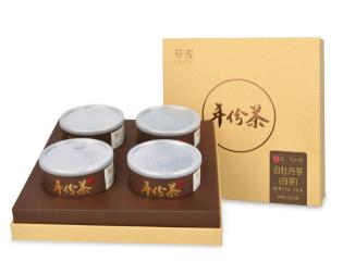 【推荐】5系白茶礼盒（2013白牡丹茶）25g*4 【礼盒装】 商品图0