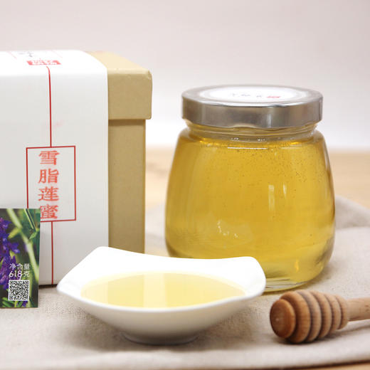 雪脂莲蜜618g礼盒装 采自野生苕子花蜜 |等蜂来 商品图3