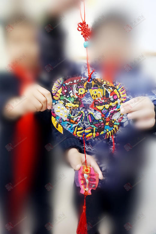 双鱼戏珠--手工 商品图1