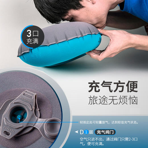 sea to summit 旅行睡枕 轻量款 旅行靠枕 枕头 JX100 商品图5