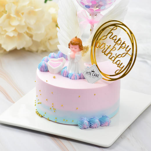 【天使蛋糕】 新鲜水果 生日蛋糕 商品图0