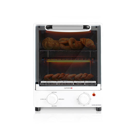 北欧欧慕 立式小烤箱家用迷你烤箱NKX1417C 商品图2