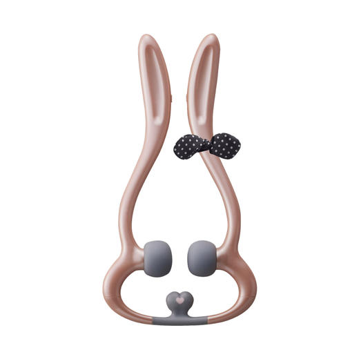 日本【LOUrdes】小兔子夹夹乐电动颈部按摩器 商品图0