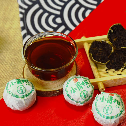 唯茶六星级真品质 28粒礼盒装小青柑宫廷品质普洱茶新会陈皮熟茶 商品图1