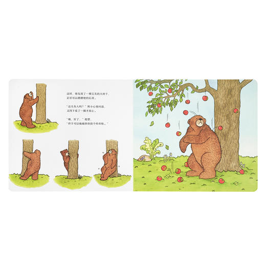 《小熊挠痒痒》挠不到，痒更痒。如何挠一个天时地利熊和的痒痒？读小库绘本0-3岁 3-6岁 商品图4