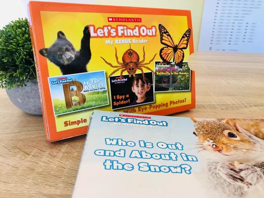 【3-8岁推荐】Let's Find Out  My Rebus Readers 儿童科普绘本（含24节精讲+朗读音频） 商品图2