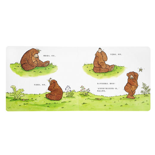 《小熊挠痒痒》挠不到，痒更痒。如何挠一个天时地利熊和的痒痒？读小库绘本0-3岁 3-6岁 商品图2
