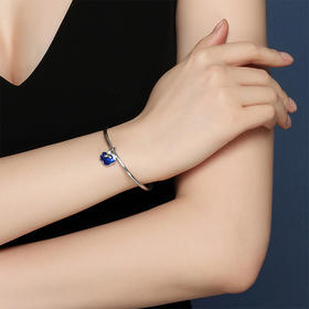 【买手镯赠银镀白金项链】蓝珐琅吉祥手环，故宫文创，寓意美好的典雅中国风