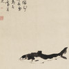 伽罗 JALO 挂画-朱耷（八大山人）-鱼 P088（预计10天内发货） 商品缩略图1
