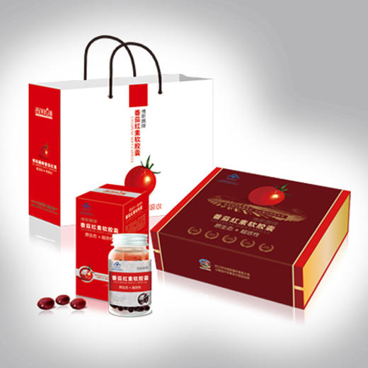 博斯腾牌番茄红素软胶囊至尊 500mg*60粒*3瓶 商品图0