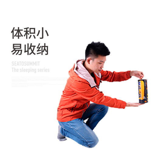 sea to summit 超轻充气睡垫 体积小 充气快 配一体式收纳充气袋 JX100 商品图5