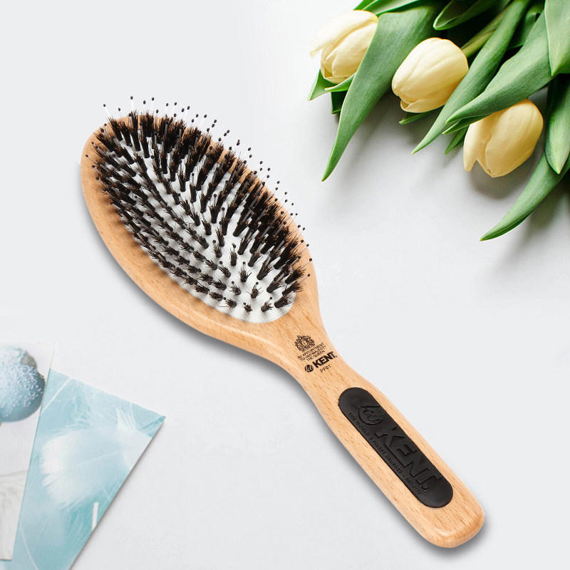12.29下架】英国kent 猪鬃毛顺发梳子 英国王室御用!抚平毛躁少脱发