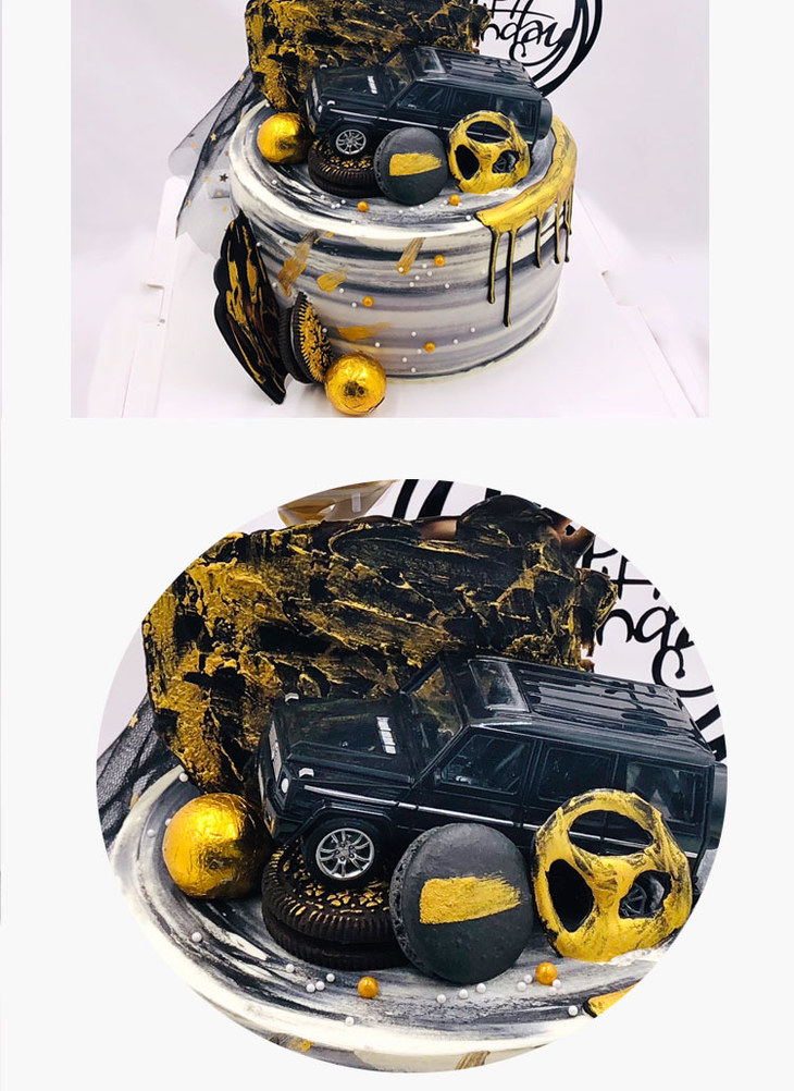 10款男神大g车车蛋糕