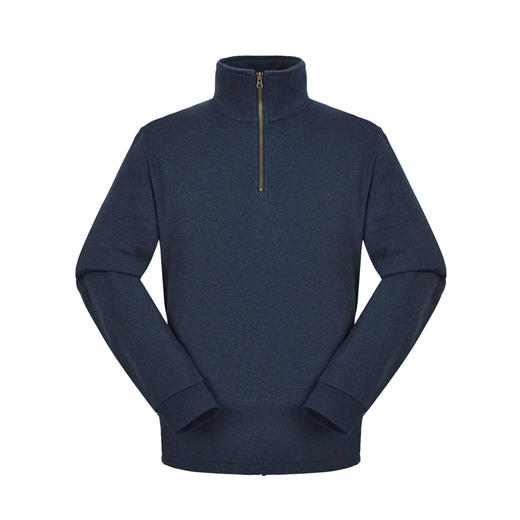 #Senselead森力/男款立领套头卫衣 加厚保暖长袖T恤棉质卫衣S152031 商品图0