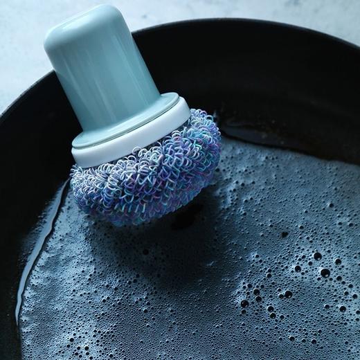 【6只装 不伤锅 不生锈 不掉渣】纳米纤维清洁球. 商品图1