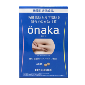 日本PILLBOX onaka 植物酵素 葛花精华 膳食营养素60粒 腹部通畅女神态