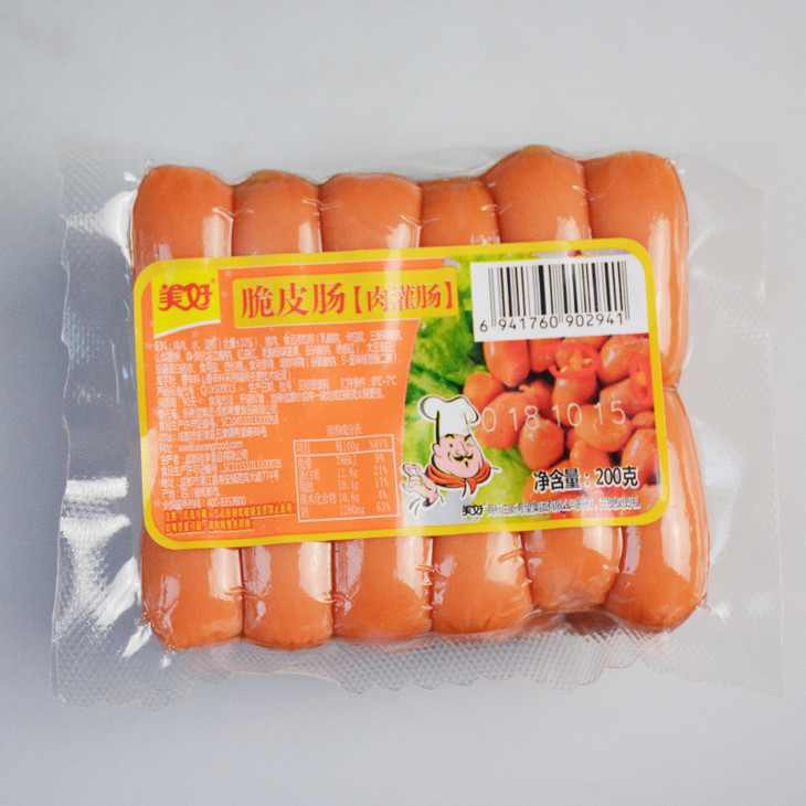 美好脆皮肠200g