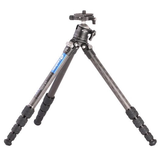 狼族优选丨5节22管碳纤维无中轴承重4kg三脚架云台套装LS-225C+EB-36 商品图4