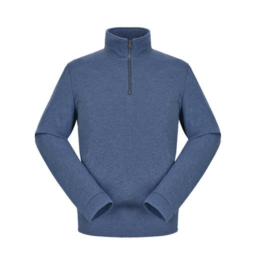 #Senselead森力/男款立领套头卫衣 加厚保暖长袖T恤棉质卫衣S152031 商品图3