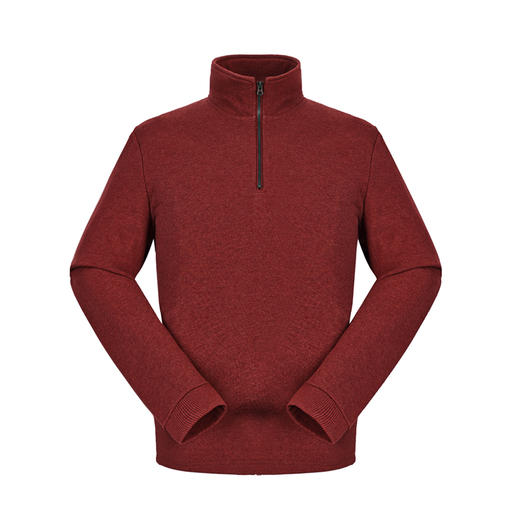 #Senselead森力/男款立领套头卫衣 加厚保暖长袖T恤棉质卫衣S152031 商品图1