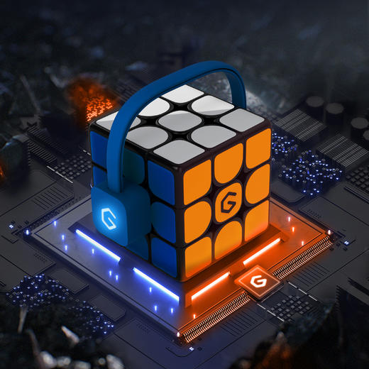 【30秒魔方高手速成】计客超级魔方i3s 蓝牙app智能教学顺滑竞速三阶