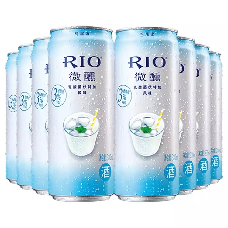 锐澳(RIO）洋酒鸡尾酒 【乳酸菌味】 330*12罐