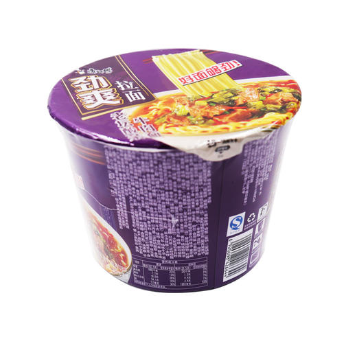 康师傅劲爽老坛酸菜牛肉面107g/桶