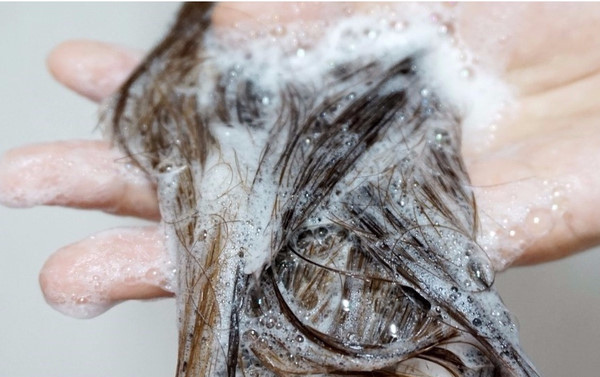 常州保税仓发格美林弱酸性低刺激1000ml超大容量洗发水无硅油配方泡沫