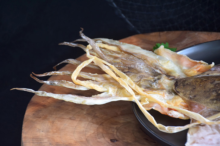 本港墨鱼干约200g390g