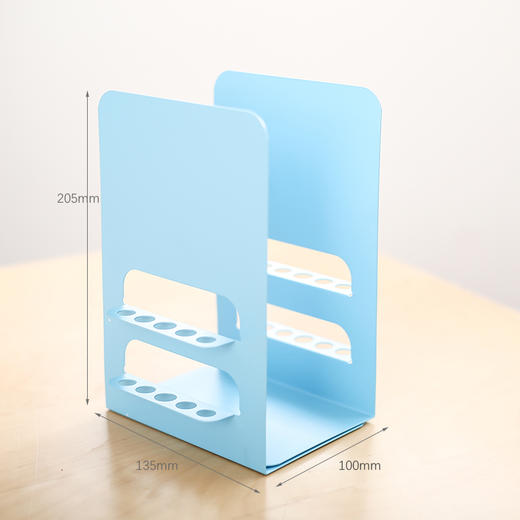 简易桌上办公桌面2片装书立插笔式创意l型书立架杭州1号