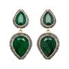 北京仓｜SORU-Soru Double-绿宝石 耳环［英国设计师］ 商品缩略图1
