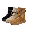 【雪地靴女】冬季户外平底中筒雪地靴保暖女靴厚底松糕底女棉靴一脚蹬鞋子 商品缩略图6