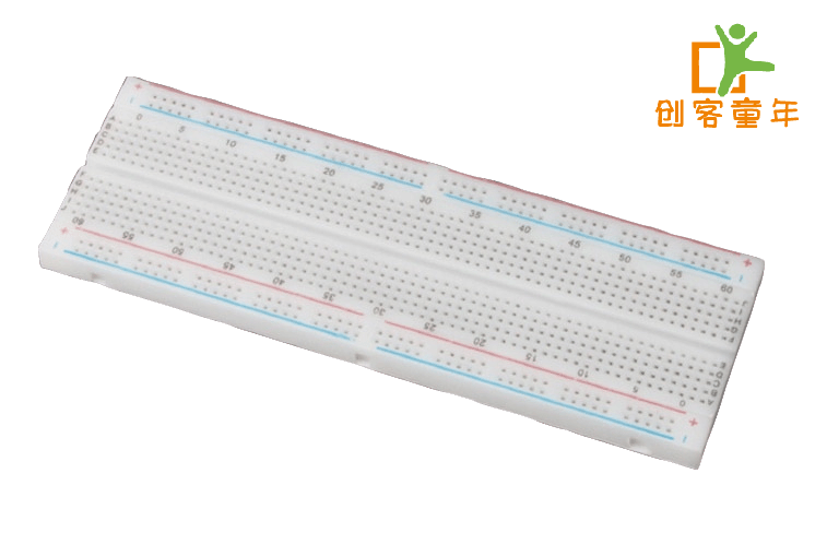 MB-102 红蓝线面包板 830孔面包板 实验连接板
