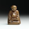 清代黄杨木雕弥勒佛像 商品缩略图0