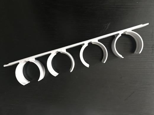 PE管专用Φ75PE管排卡4管 灰色 商品代码82623 商品图1